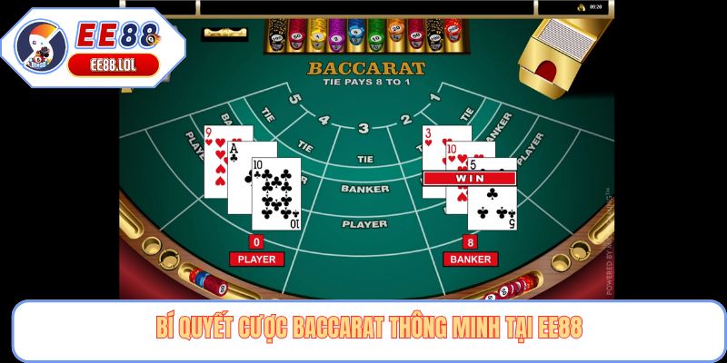 Bí quyết cược Baccarat thông minh tại EE88