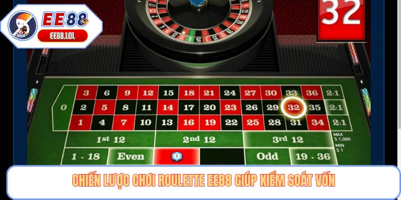 Chiến lược chơi roulette EE88 giúp kiểm soát vốn