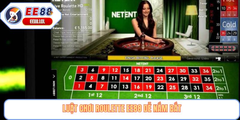 Luật chơi roulette EE88 dễ nắm bắt