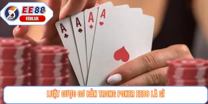 Luật cược cơ bản trong poker EE88 là gì