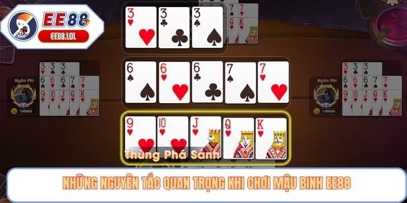 Những nguyên tắc quan trọng khi chơi Mậu binh EE88