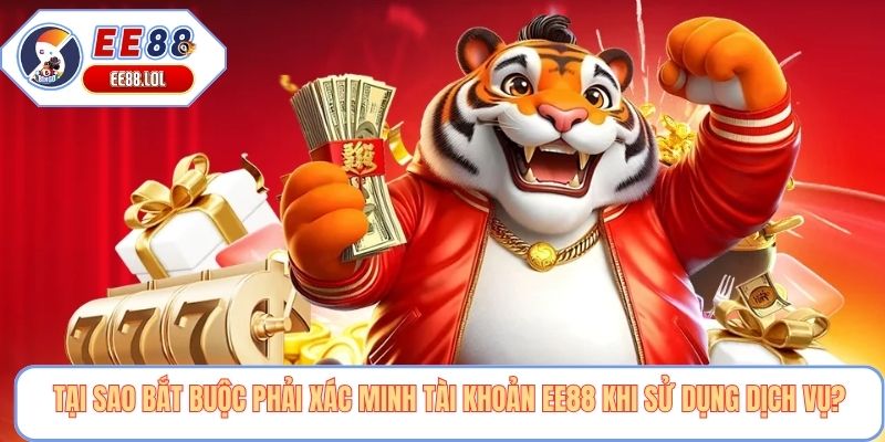 Tại sao bắt buộc phải xác minh tài khoản EE88 khi sử dụng dịch vụ?